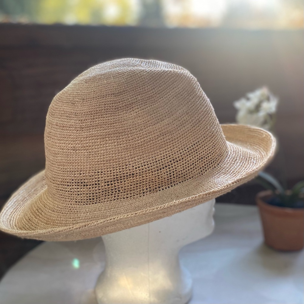 Wyeth Raffia Raffia Hat. One Size. - Picture 2 of 5